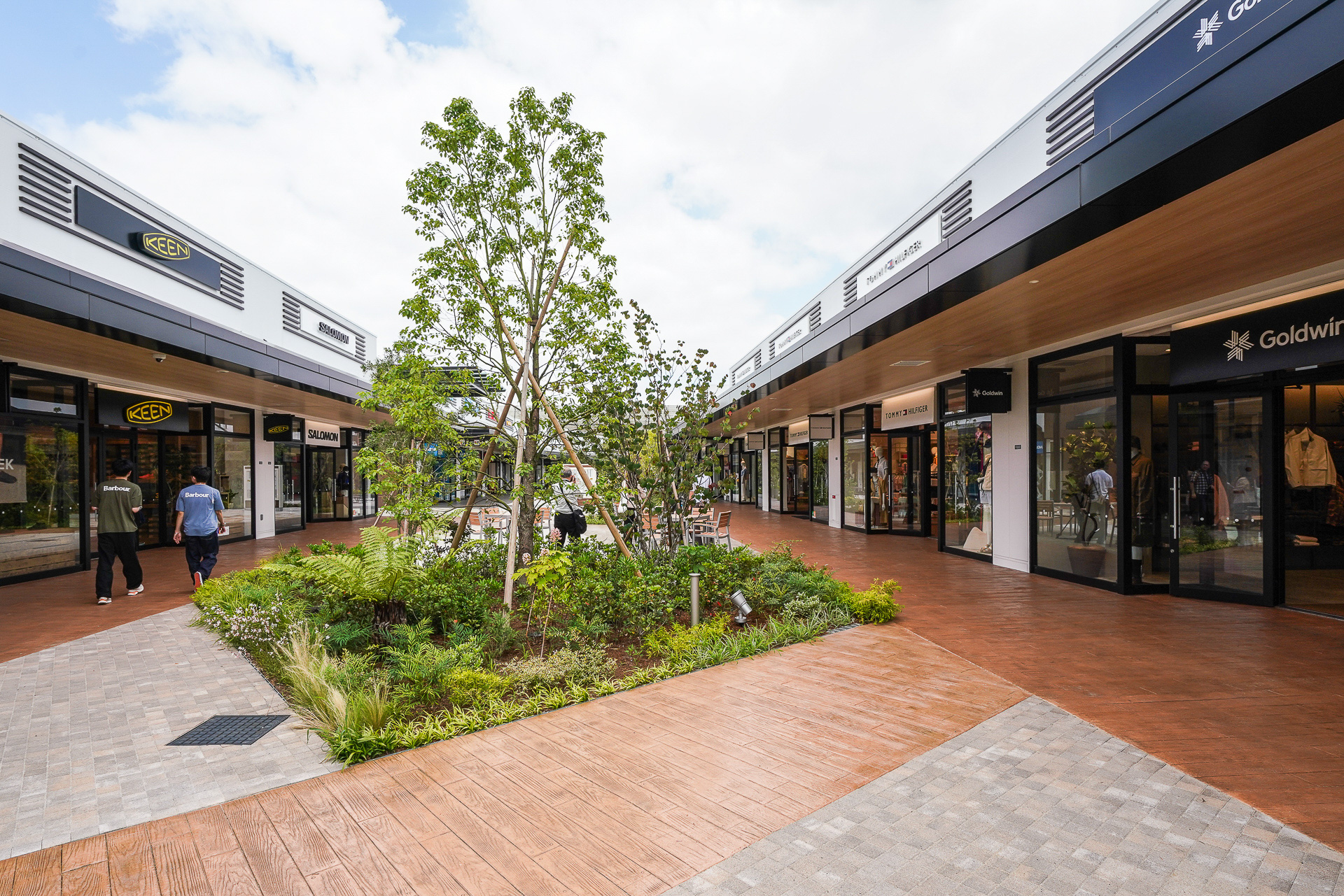 少し南に進んで北側を見たところ