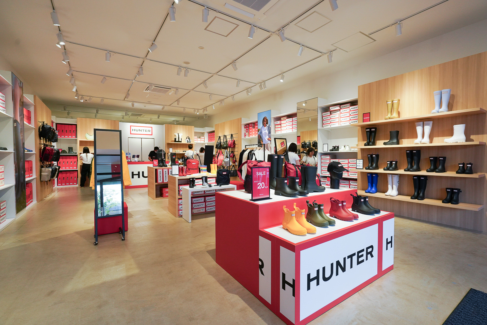 「HUNTER」の店内