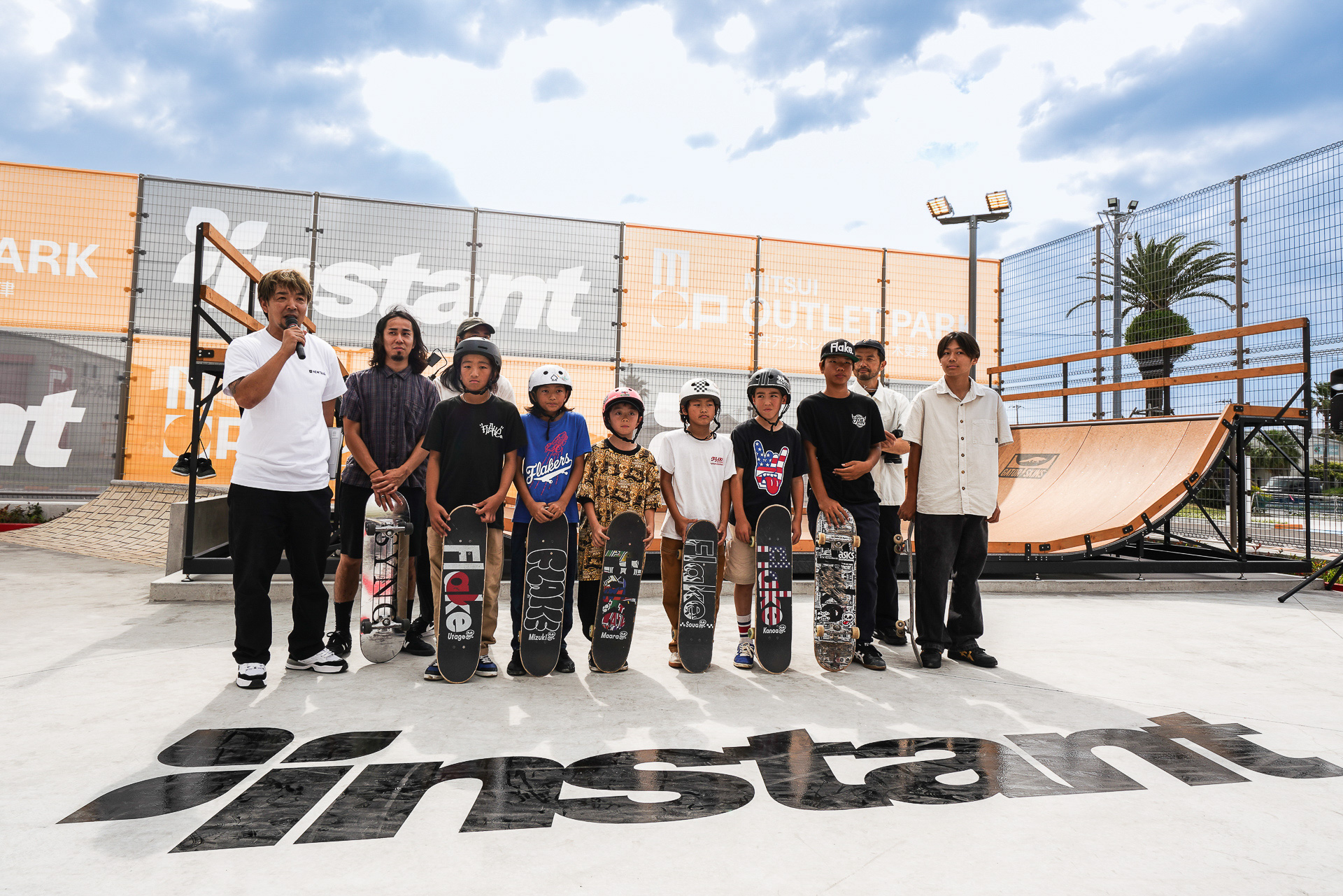 最後に揃ってあいさつ。将来このなかからメダリストが出るかも!?