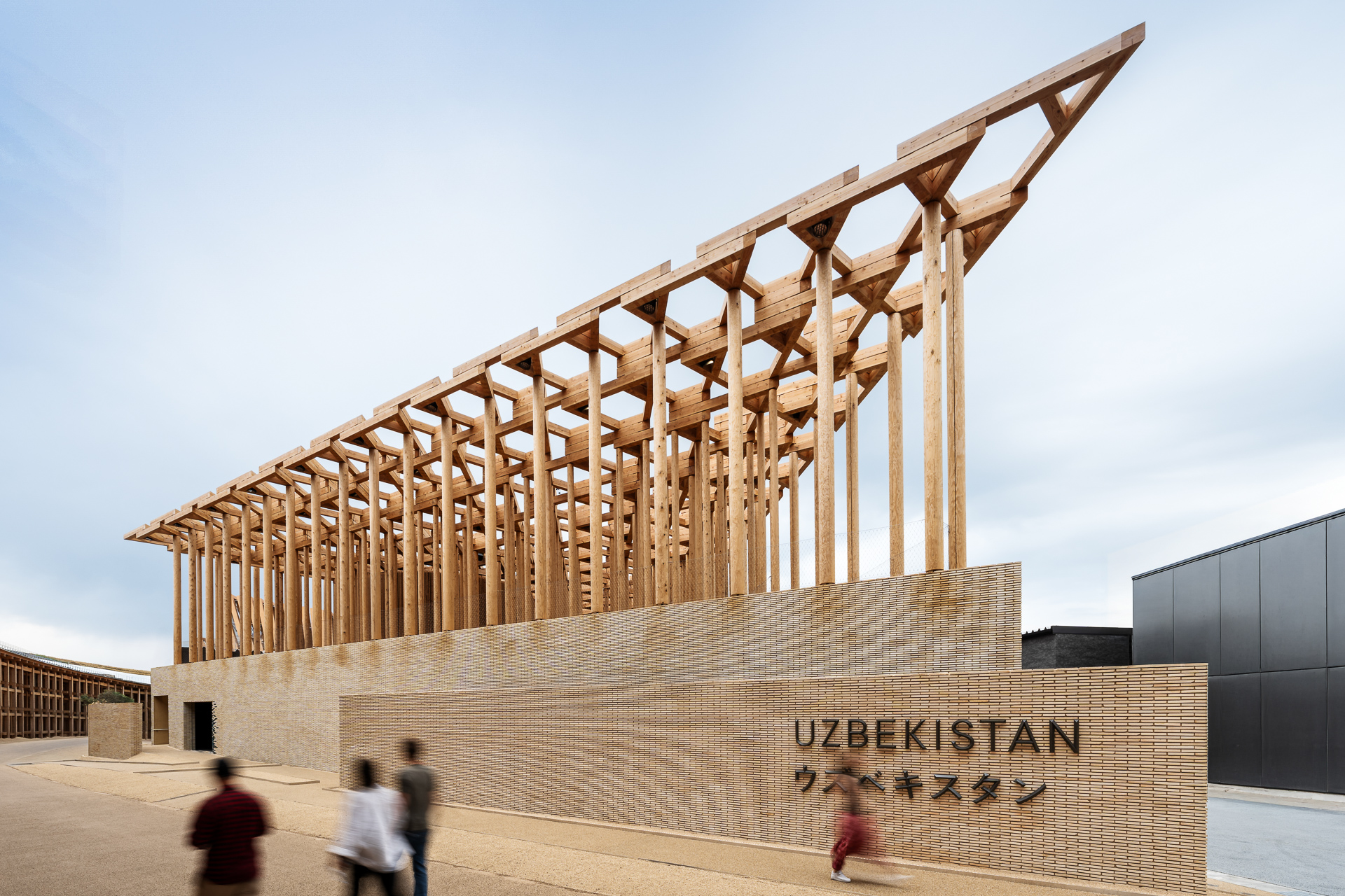 大阪・関西万博のウズベキスタンパビリオン（写真提供：ACDF）