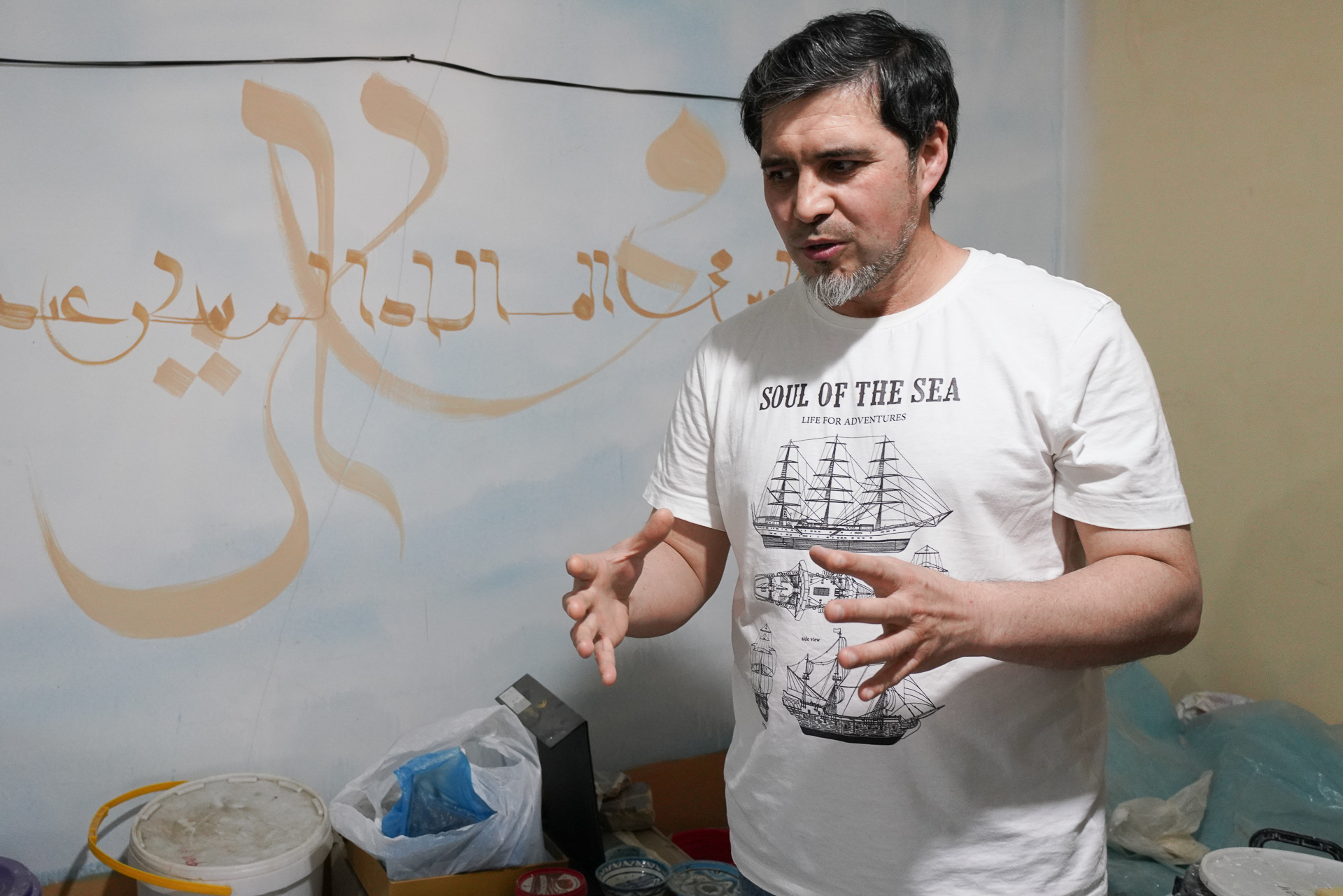 陶芸家のアブドゥルバヒド・ブホリイ氏