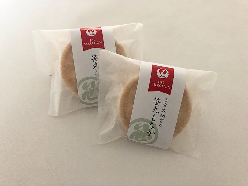 「笹丸もなか」パッケージ