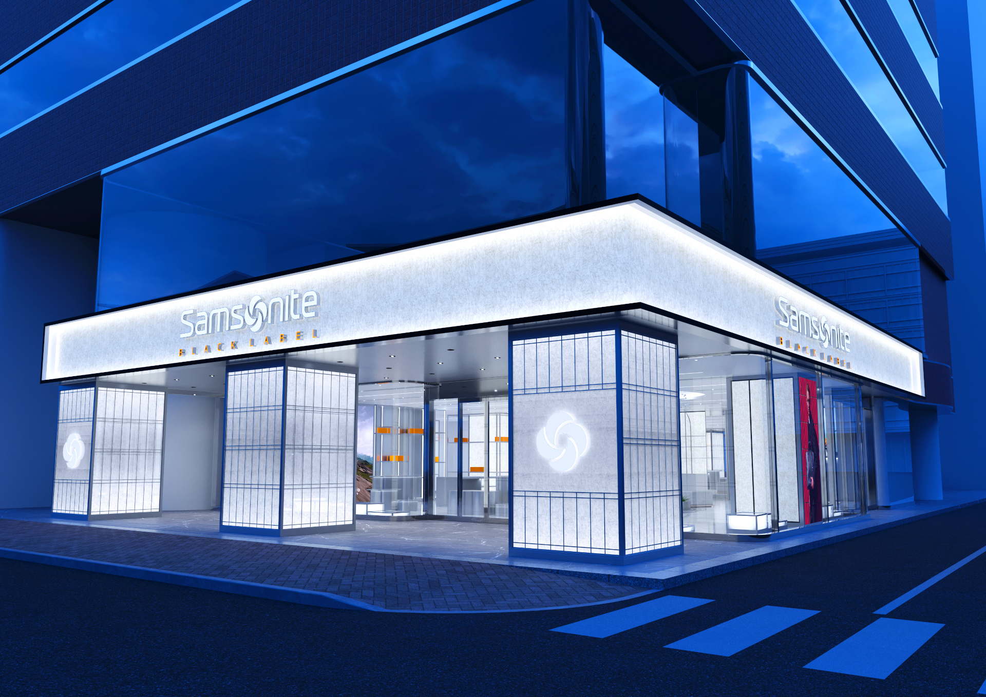 サムソナイト・ブラックレーベル銀座店