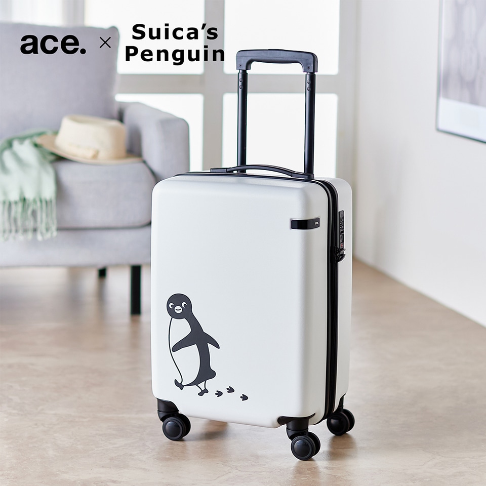 Suicaのペンギン」と旅に出たくなるエースのコラボスーツケース
