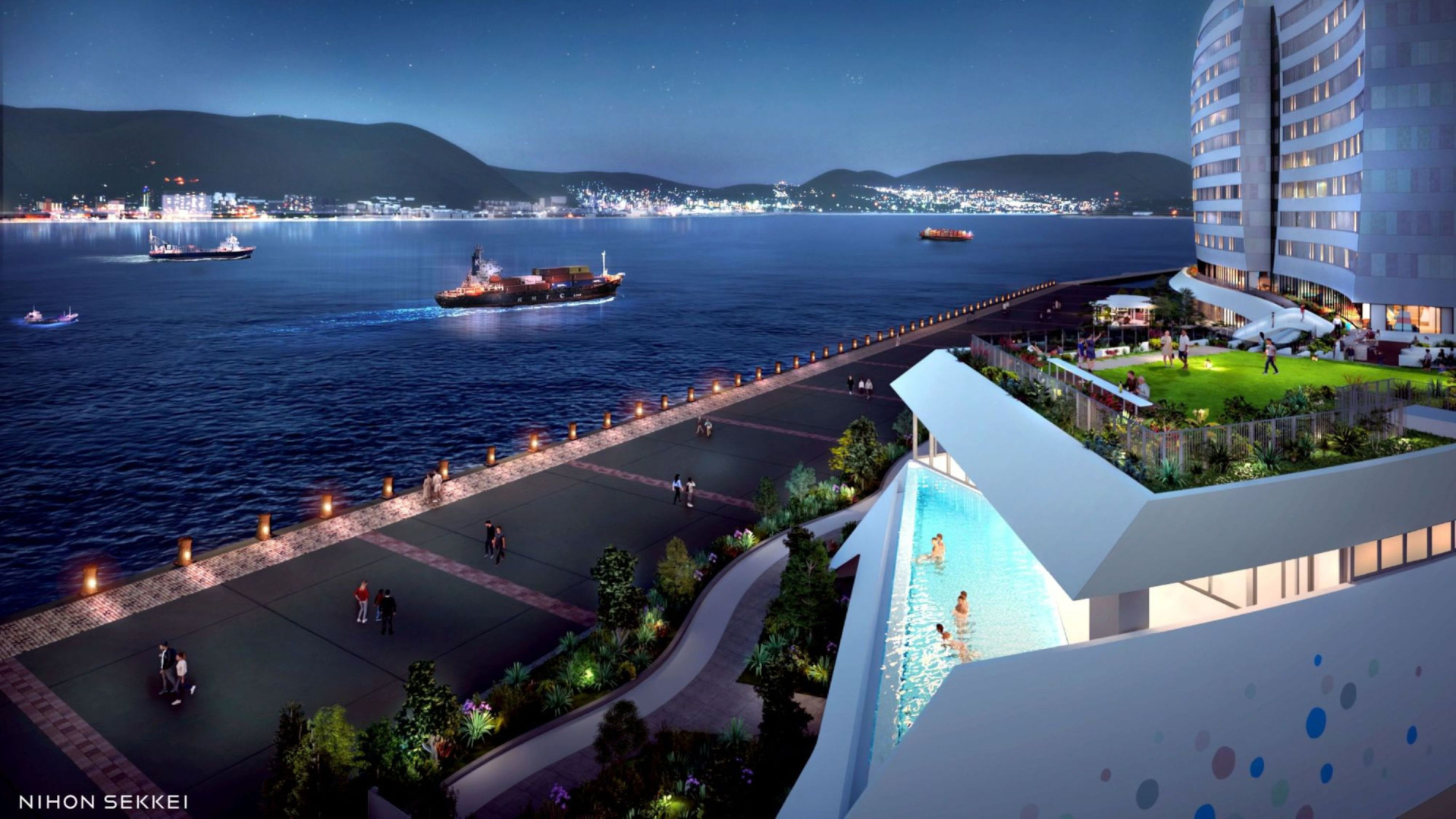 星野リゾート「リゾナーレ下関」の宿泊予約受付スタート。全室オーシャンビューの海峡リゾート