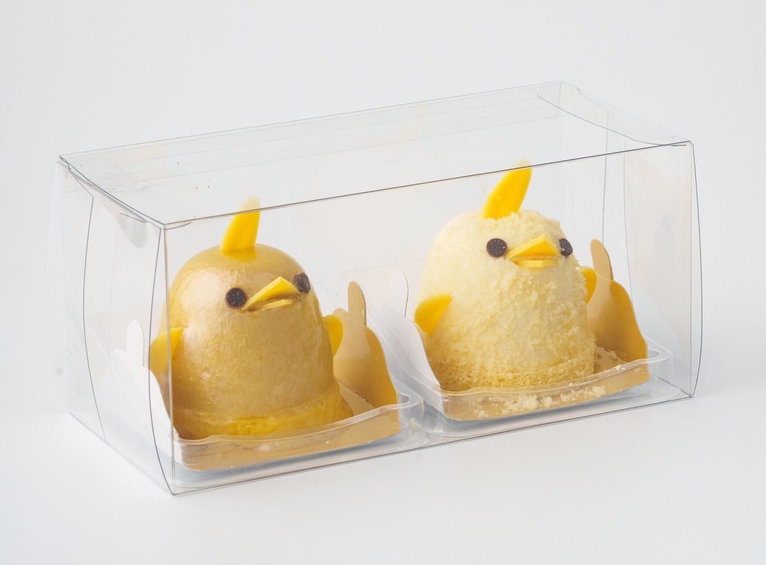 黄金ぴよりんと定番ぴよりんのセット