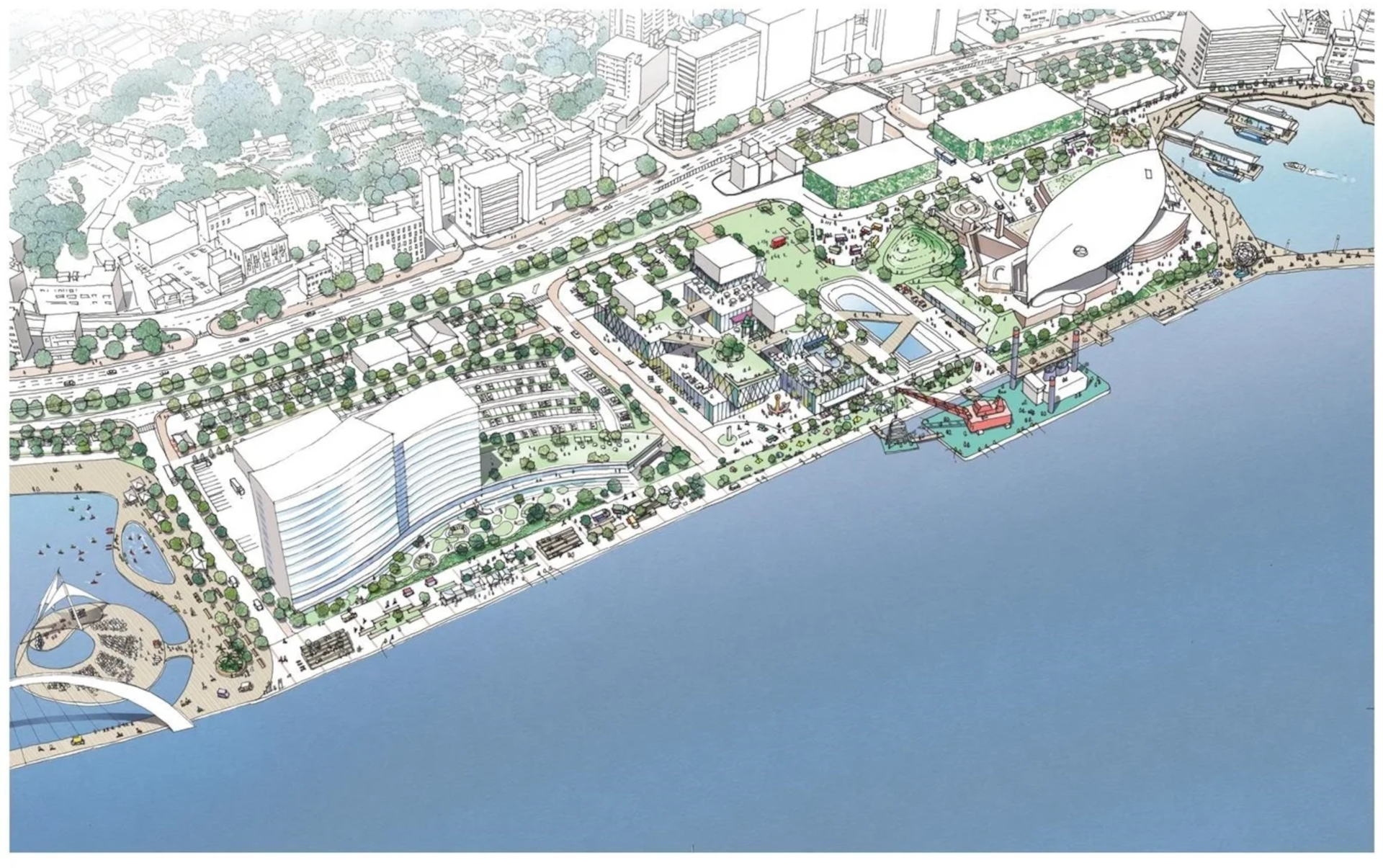 下関市と協働で再開発を進める「あるかぽーと・唐戸エリア」