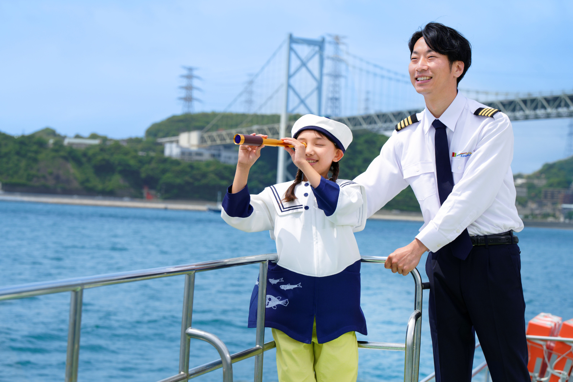 船長になりきり関門海峡を航海するアクティビティ「Captain Academy（キャプテンアカデミー）」