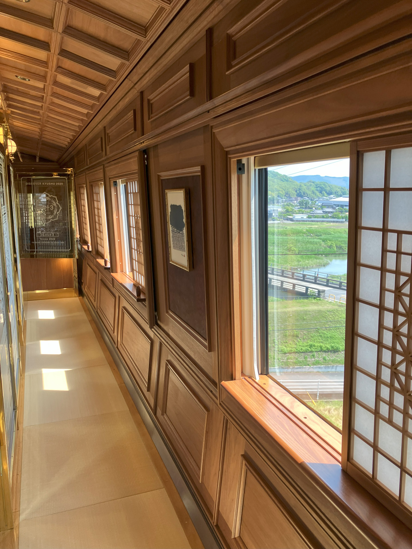 車窓から見える風景