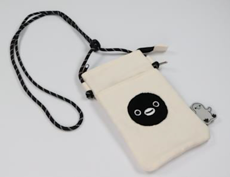 Suicaのペンギン ギンガムチェックサコッシュ