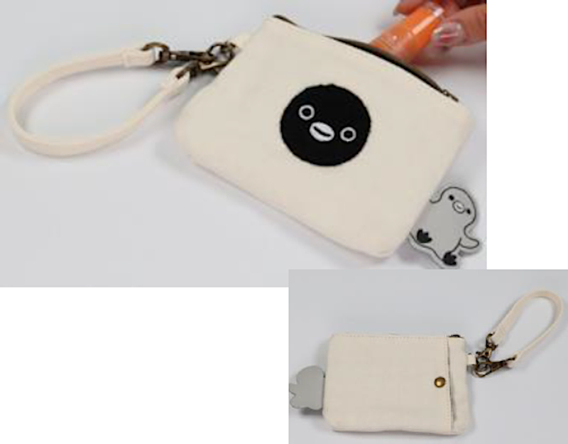 Suicaのペンギン ギンガムチェックパスケース