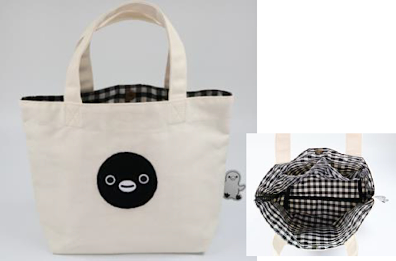 Suicaのペンギン ガムチェックランチバッグ