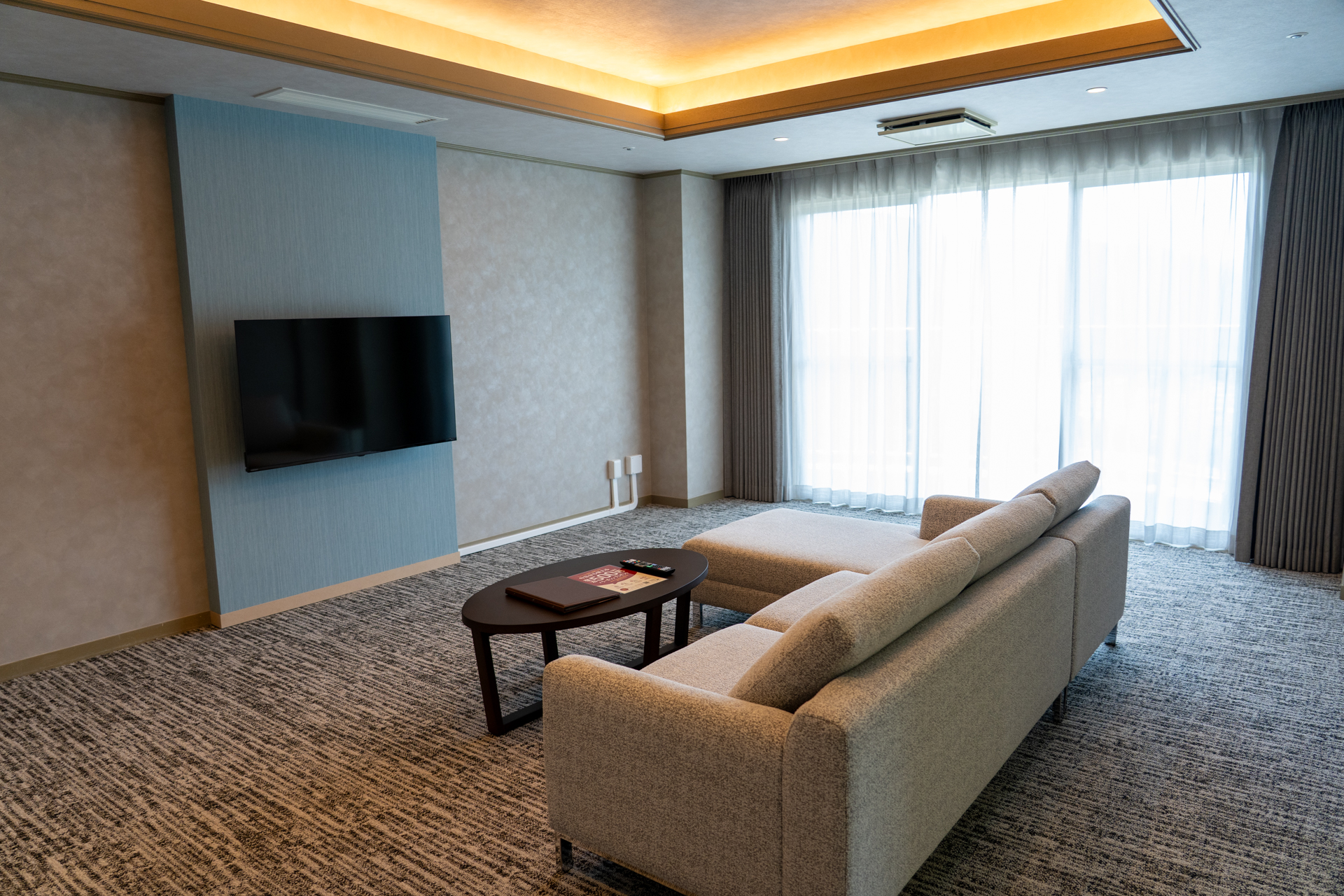 贅沢なインテリア配置