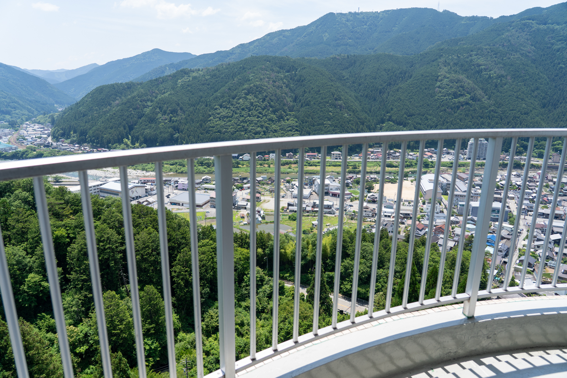 バルコニーからの眺め