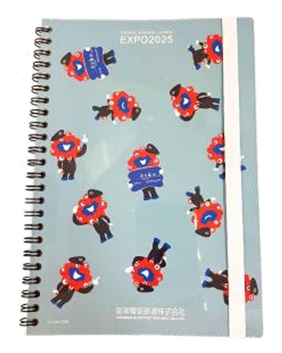 EXPO2025 ミャクミャク＆阪神電車 A5リングノート