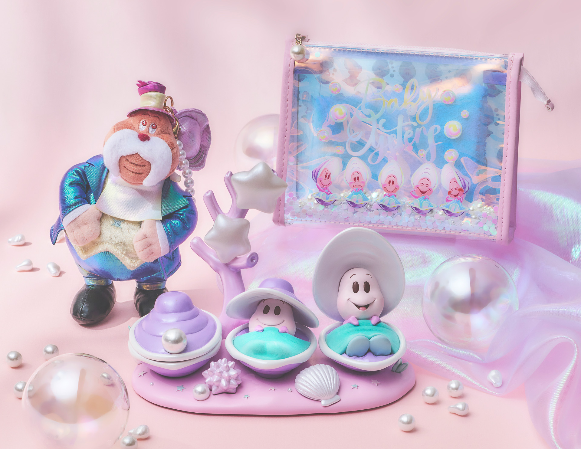 ディズニーストアが「ふしぎの国のアリス」に登場するヤングオイスターの新アイテムを発売する