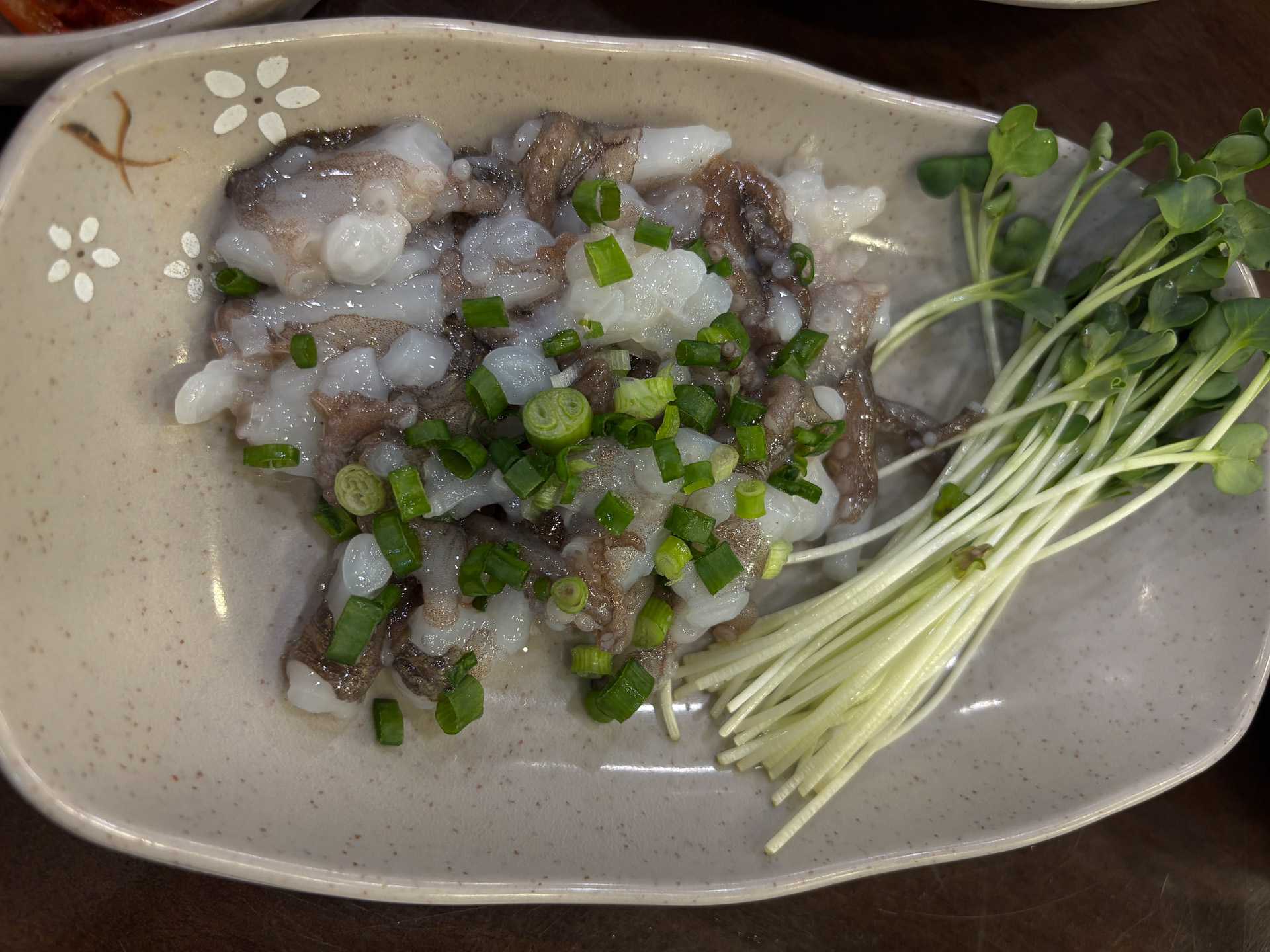 テナガダコのお刺身