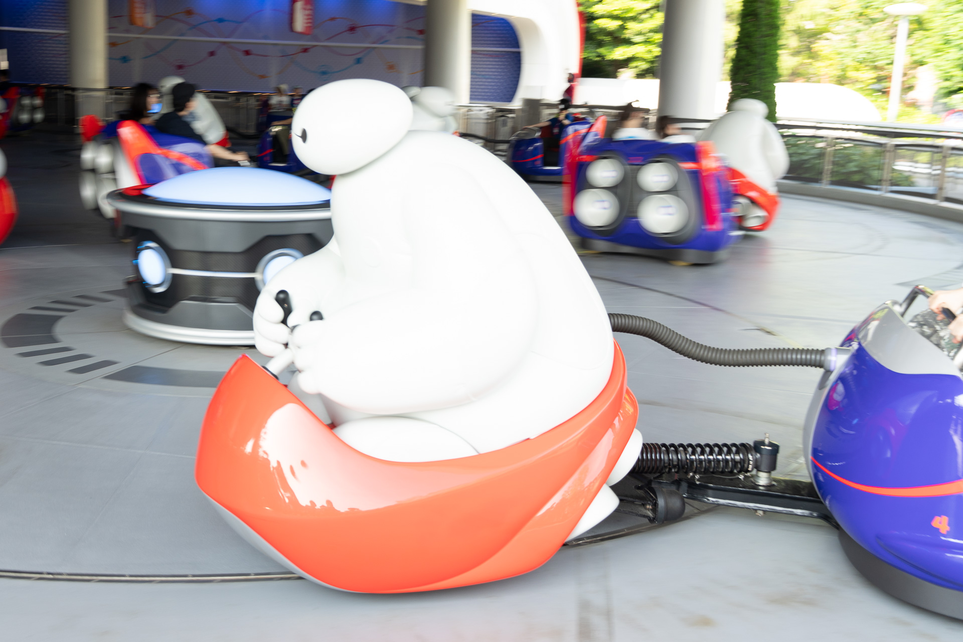 ミセスコラボ中のベイマックスのハッピーライドに乗ってみた