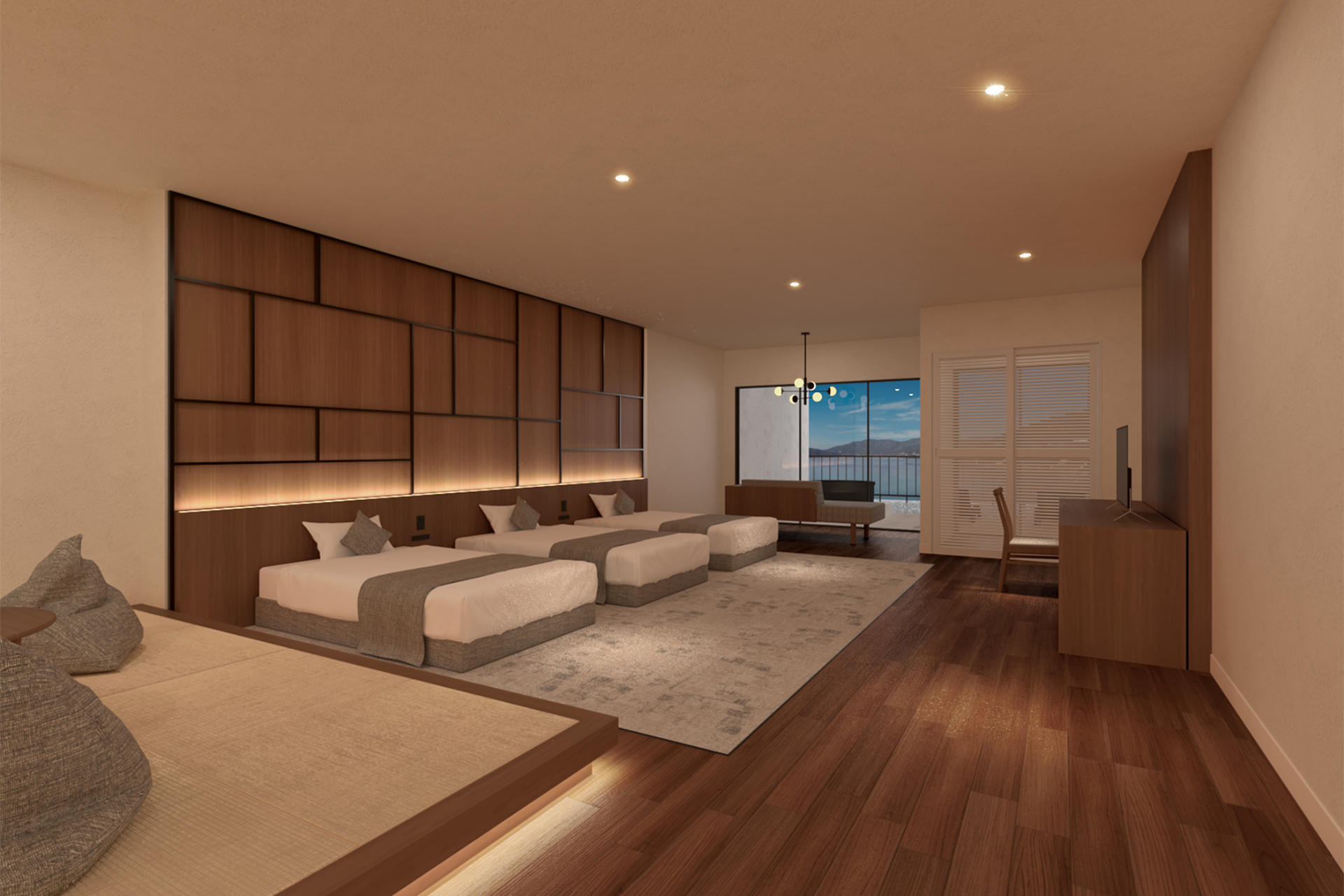 オーシャンビューの露天風呂付き客室を新設