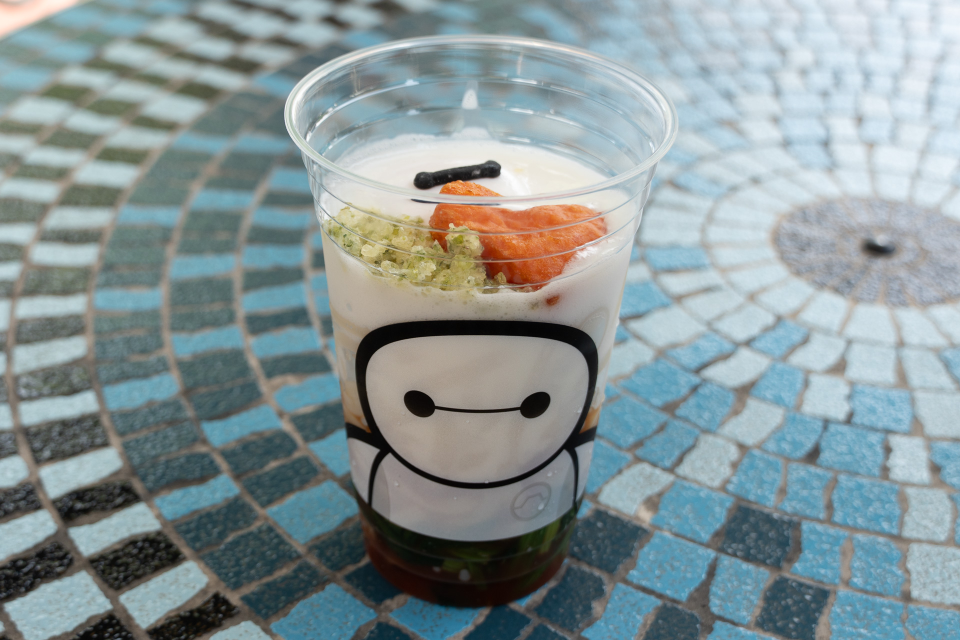 クールダウンうどん（牛カルビ、エッグ、豆乳ポテトソース）