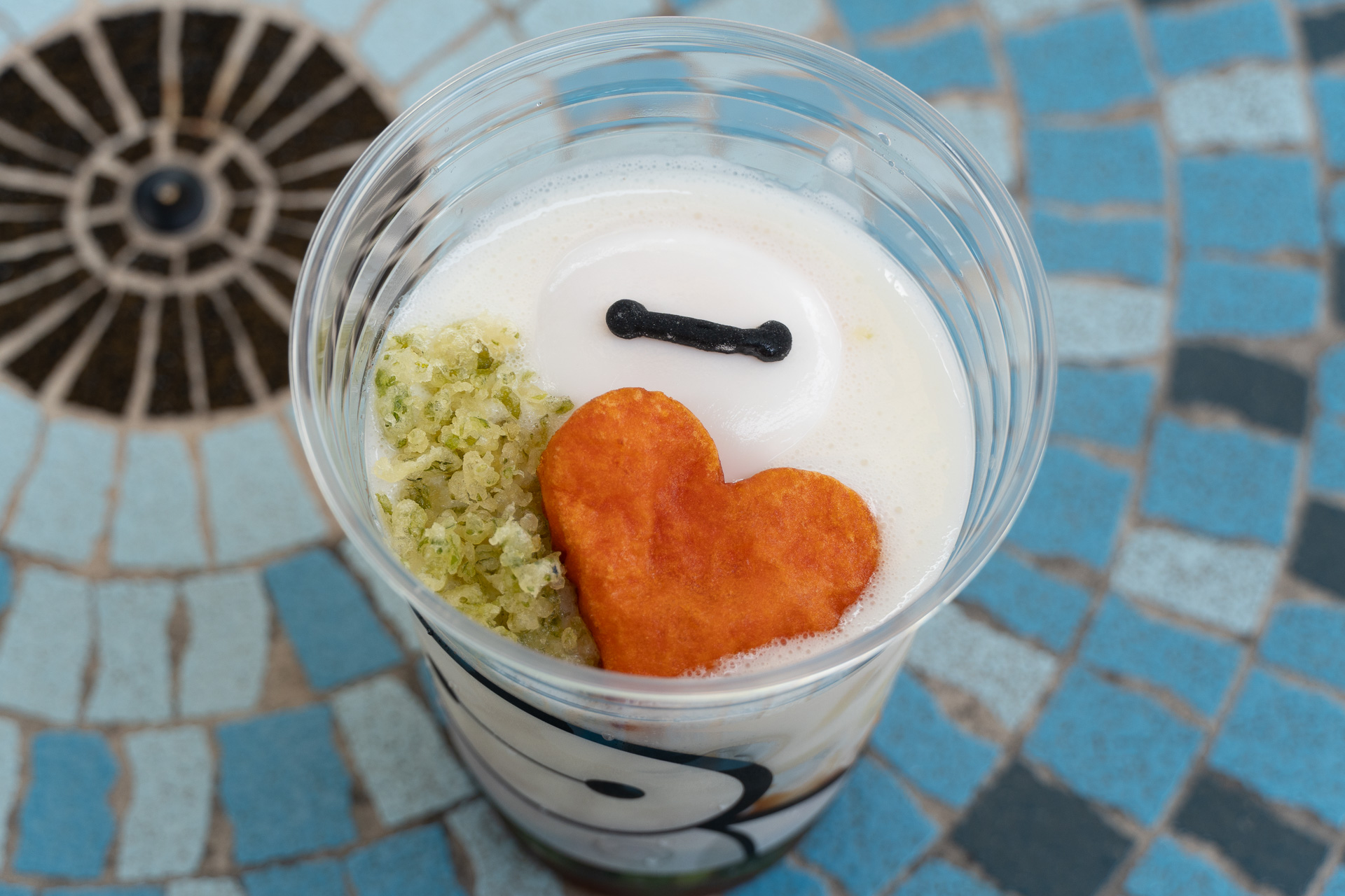 クールダウンうどん（牛カルビ、エッグ、豆乳ポテトソース）