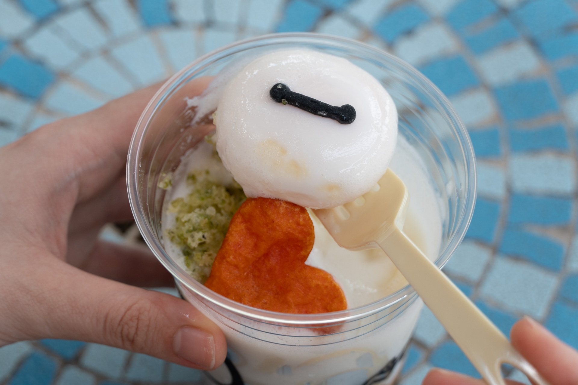 ベイマックスのお顔付きエッグ