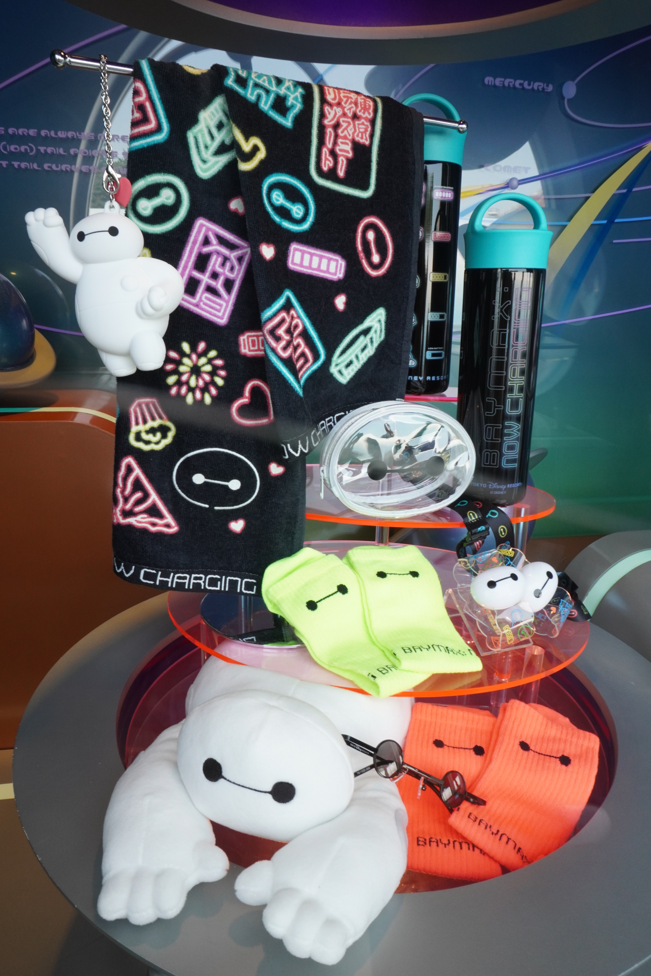 東京ディズニーランド「トレジャーコメット」のディスプレイ