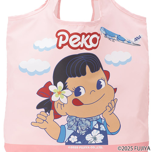 ANA×日焼けペコちゃん、ハワイがテーマの夏グッズ。バッグ/Tシャツ