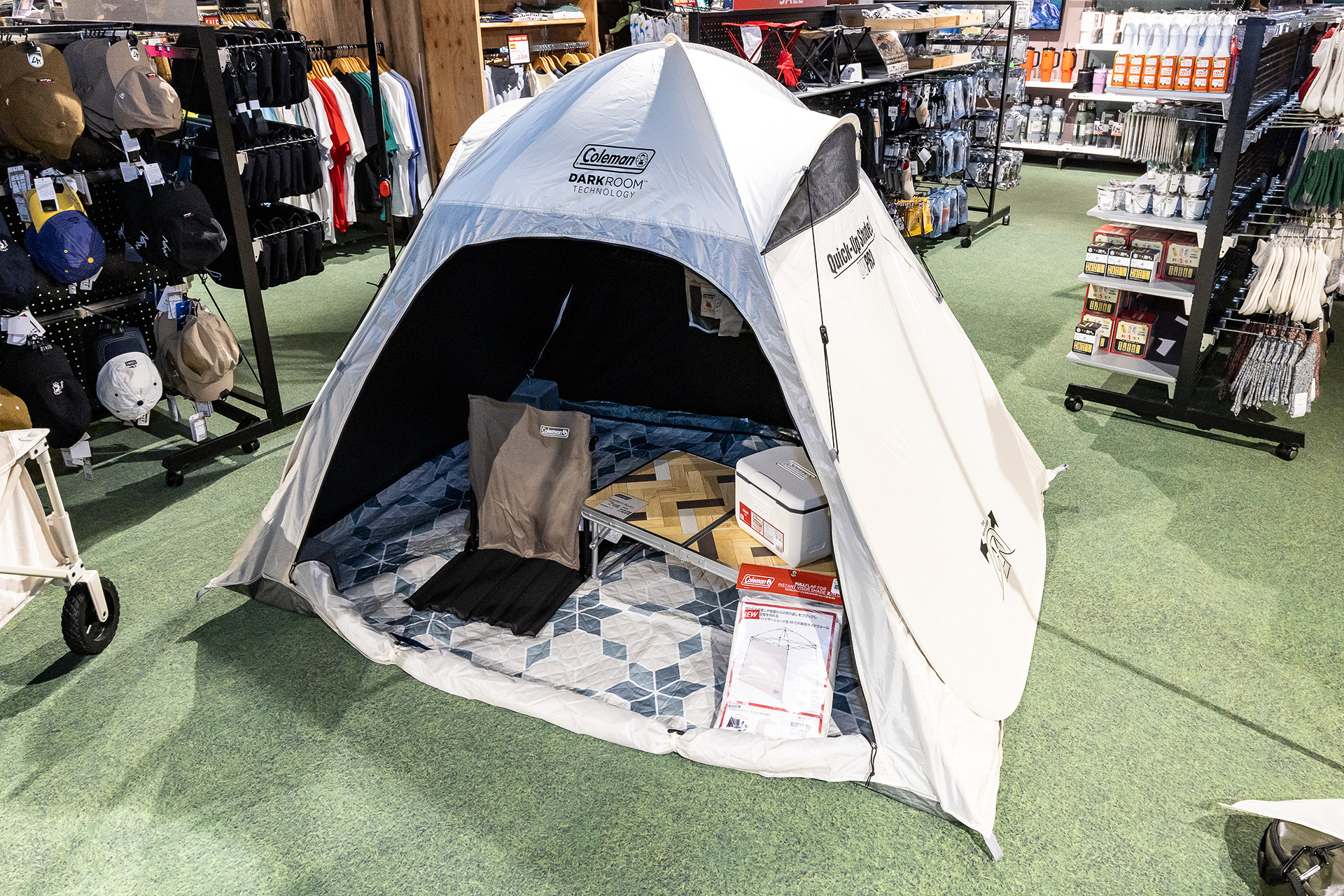 ポップアップ式のクイックアップシェードDRもラインアップ。2025年3月発売