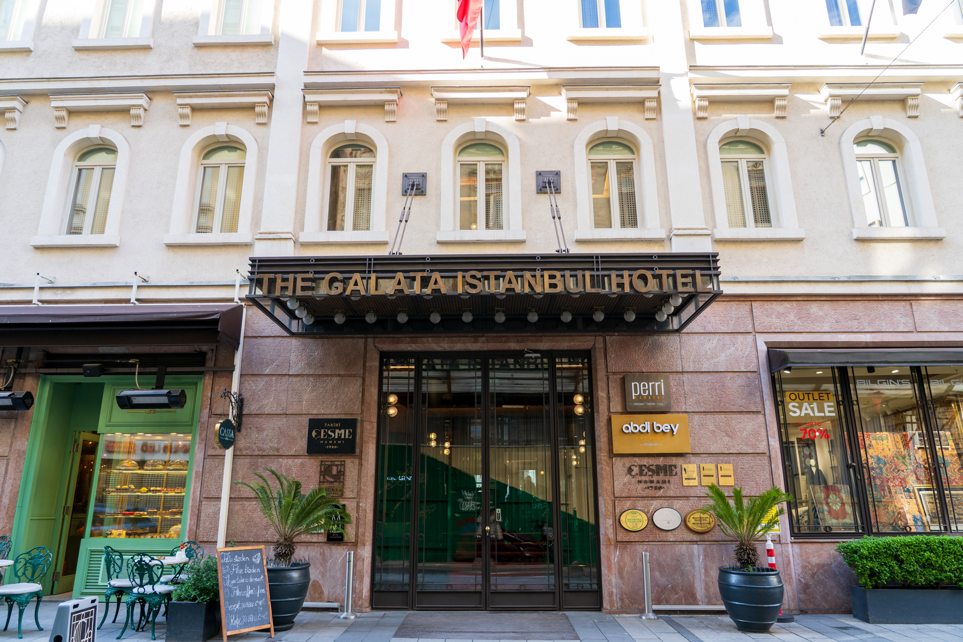 19世紀後半に建てられた歴史ある銀行の建物を改装したホテル