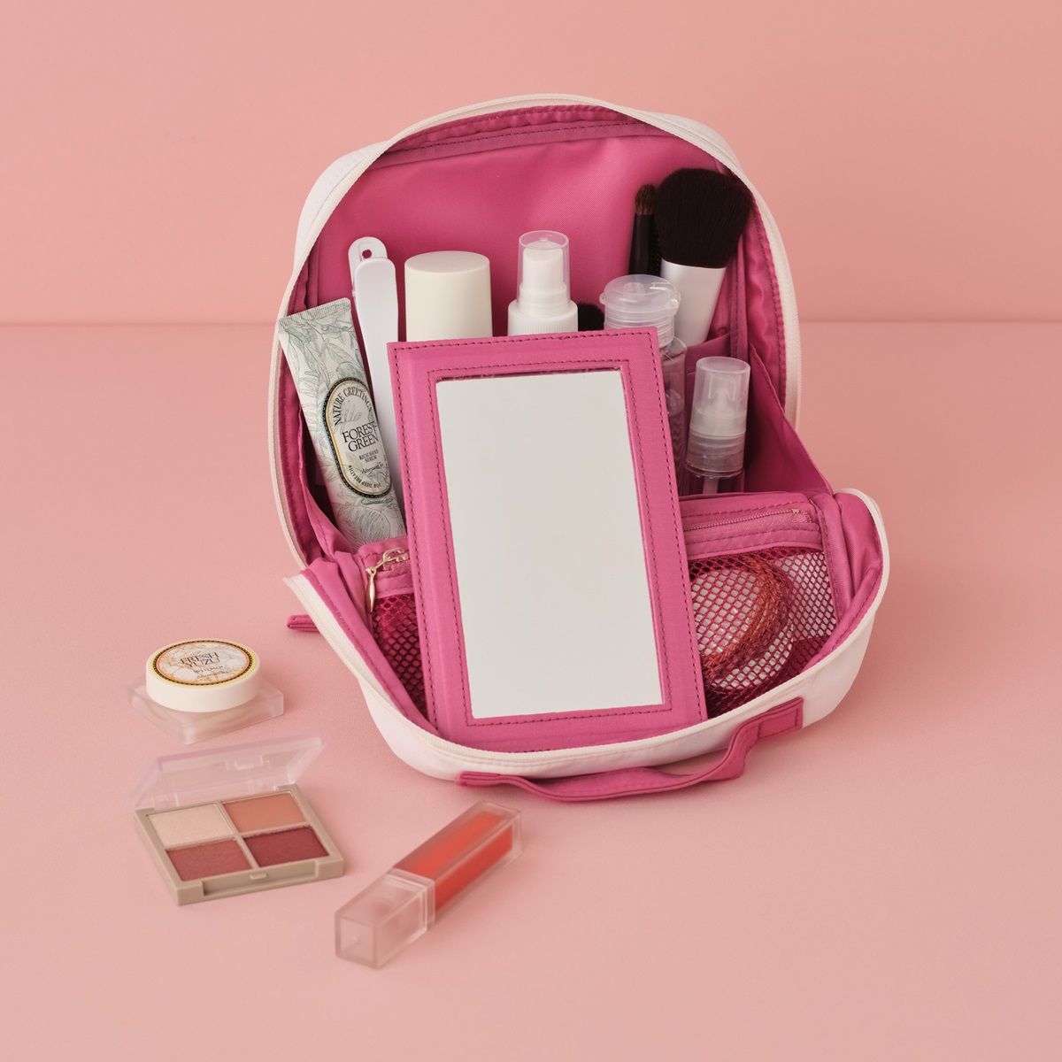 軽量のミラー付き