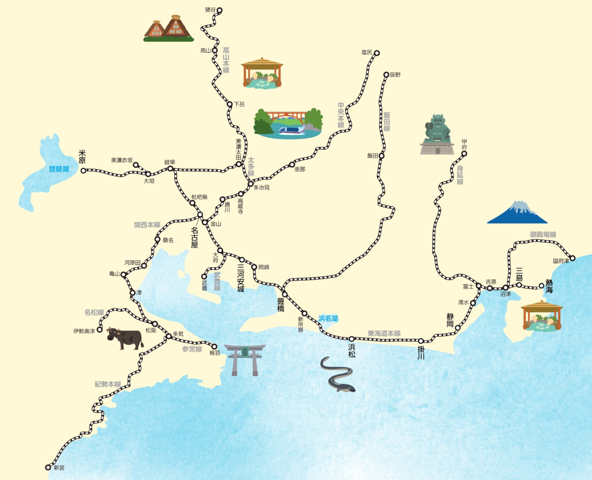 フリーエリアマップ