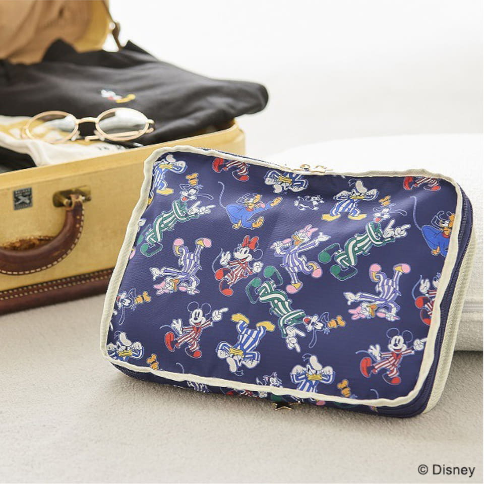 【セット】DISNEY TRAVEL ミッキー　ミニー　衣類圧縮収納ポーチ ディズニーストア購入品】衣類圧縮収納ポーチ | たまぁに遠方組