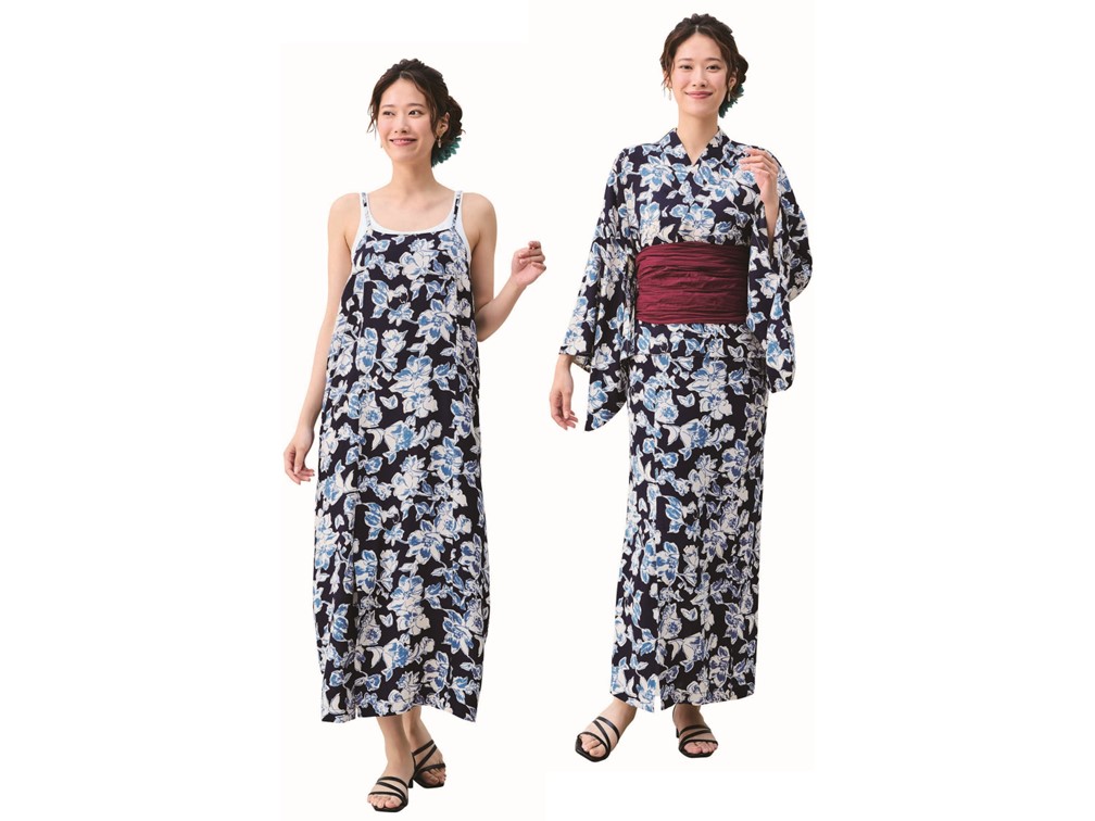 ワンピゆかた ゆかた＋へこ帯