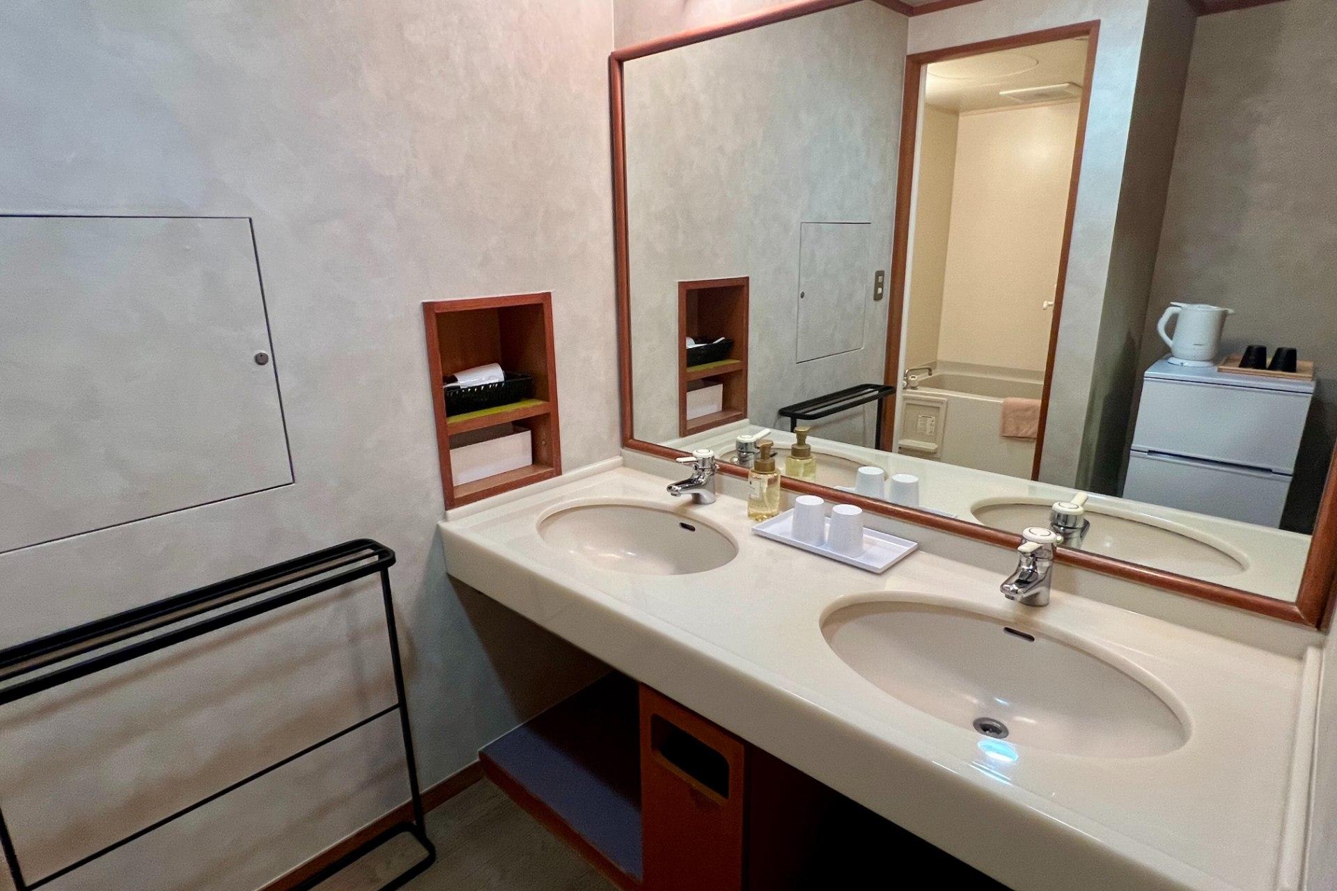 客室の主な設備や水まわり