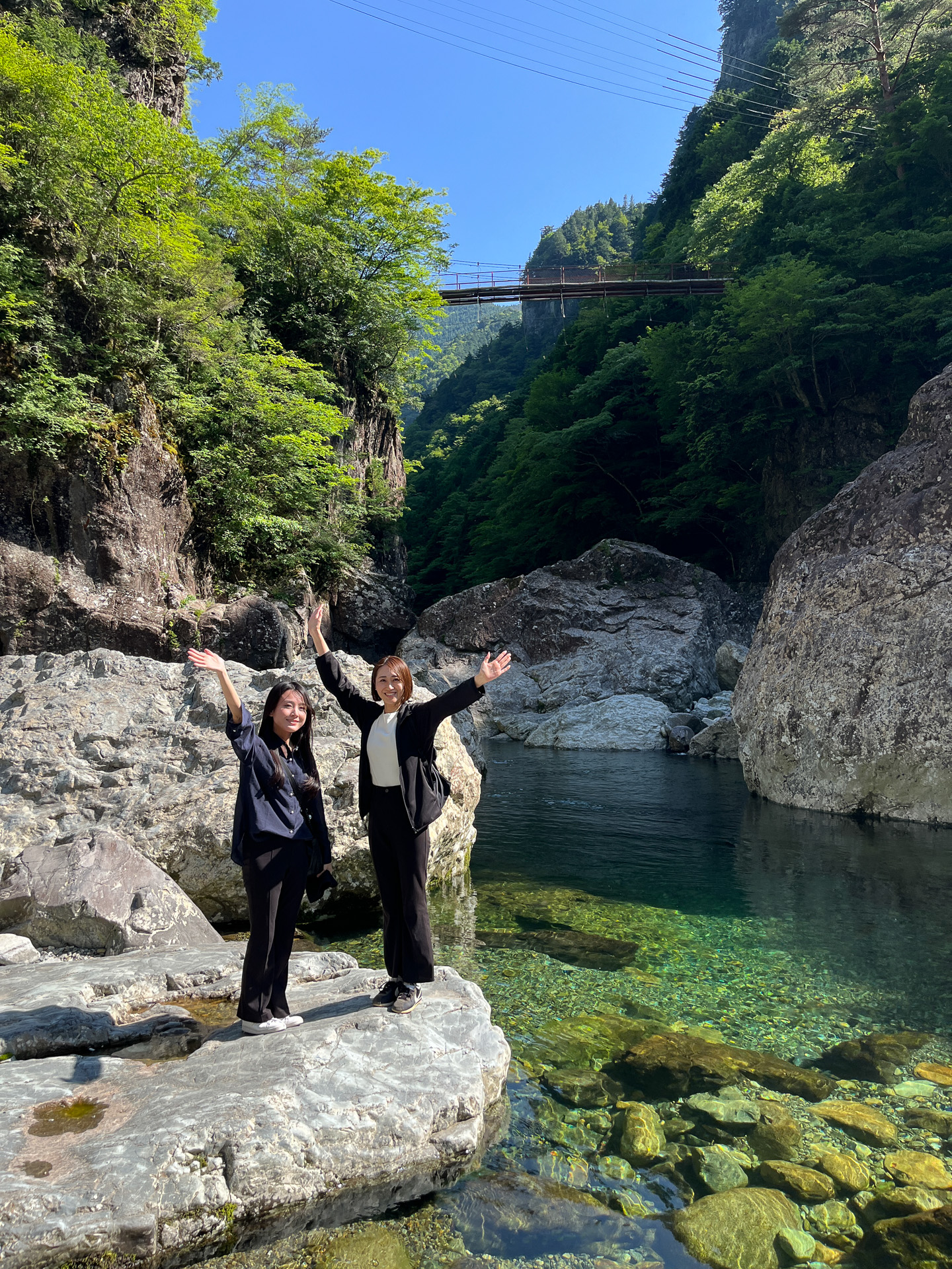 天川村 みたらい渓谷