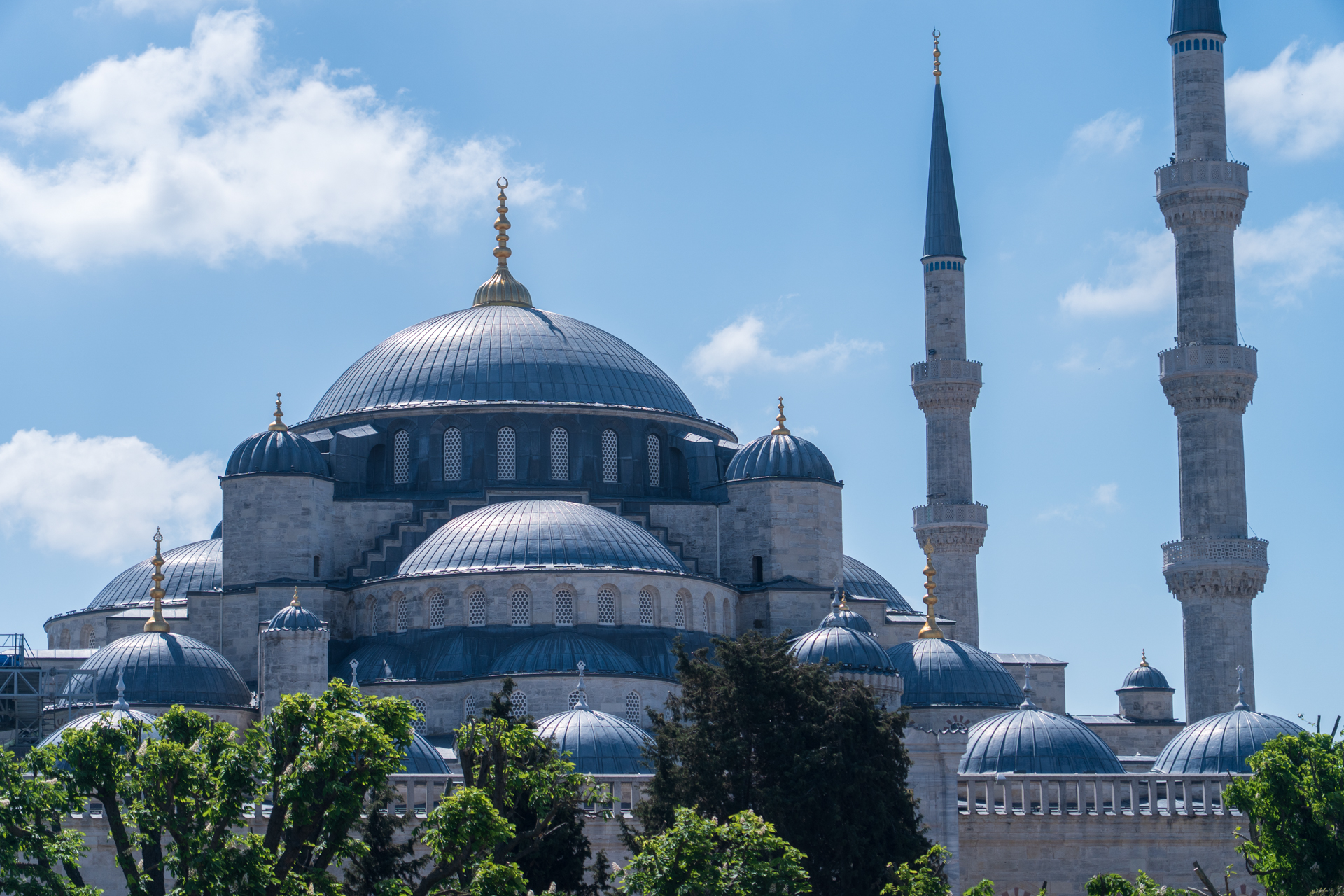 世界一美しいモスクの1つといわれるブルーモスク