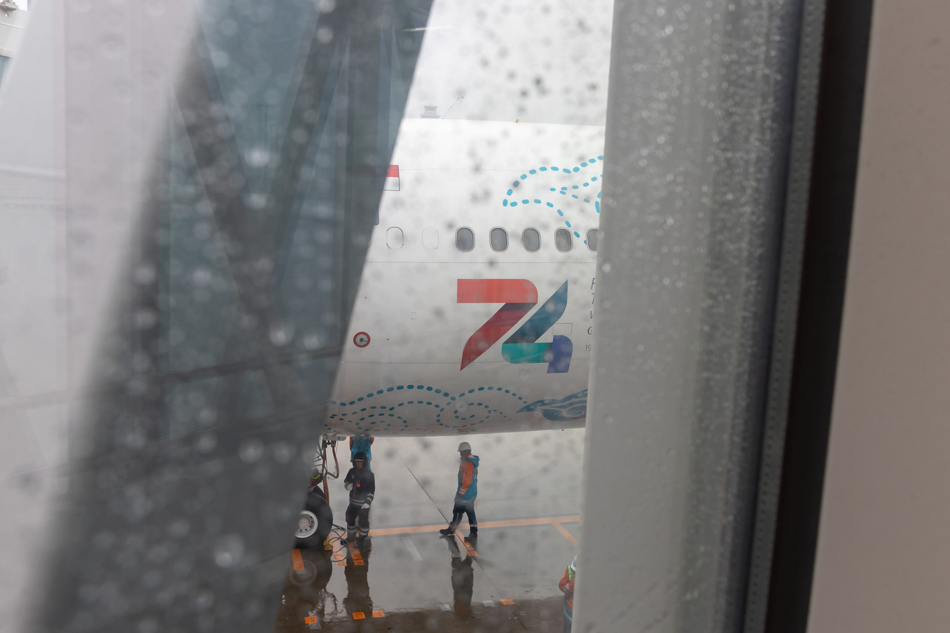 晴れていればもっと映える写真になっていたかと思うと少し残念