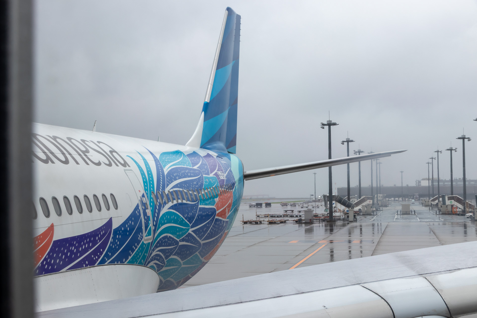 晴れていればもっと映える写真になっていたかと思うと少し残念