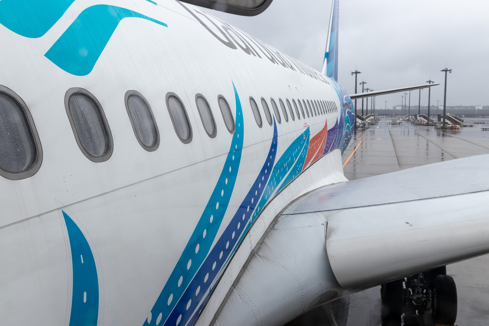 晴れていればもっと映える写真になっていたかと思うと少し残念