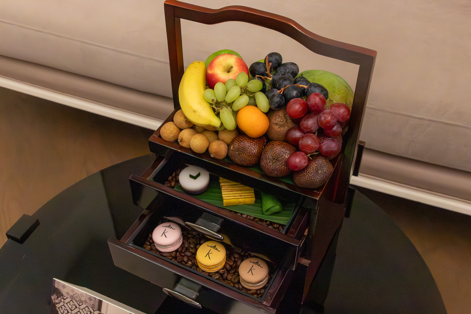 びっくりするほど豪勢なウエルカムフルーツ