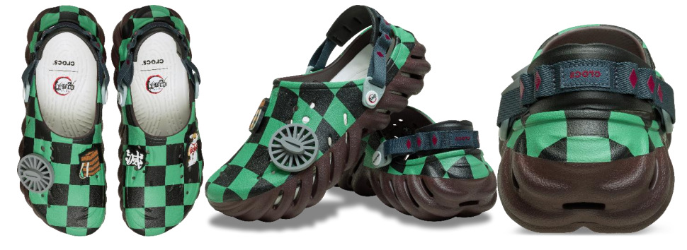 「鬼滅の刃 炭治郎 エコー クロッグ」（1万4300円）