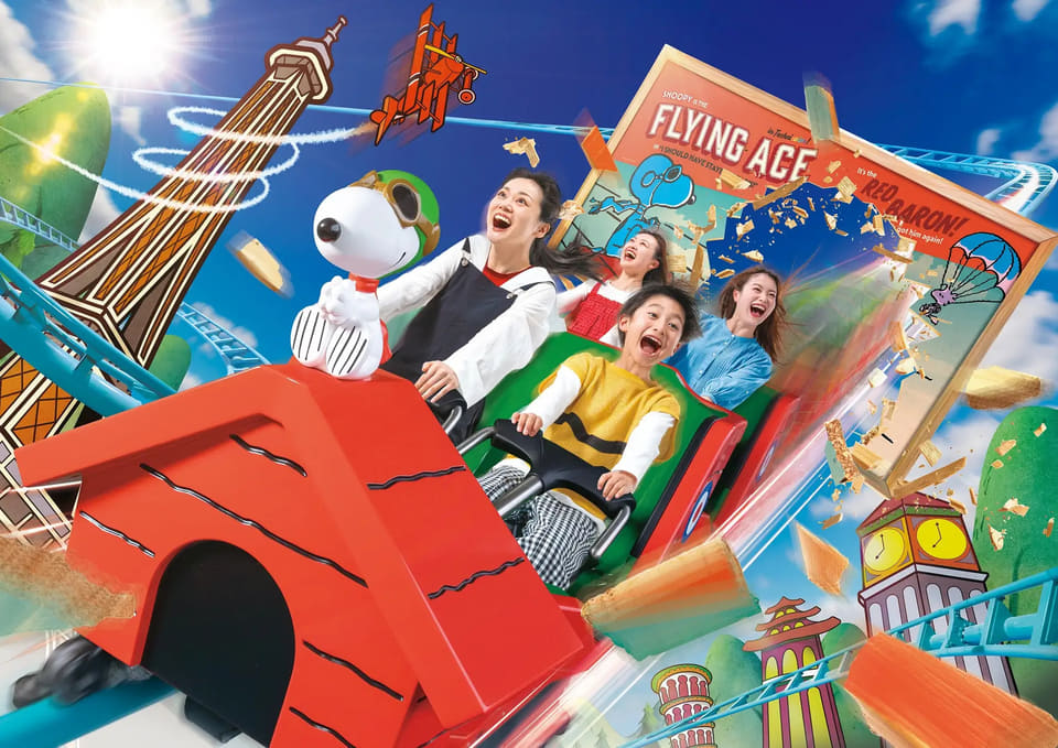 USJ「スヌーピー・スタジオ」7月18日リニューアル。コースター型ライド