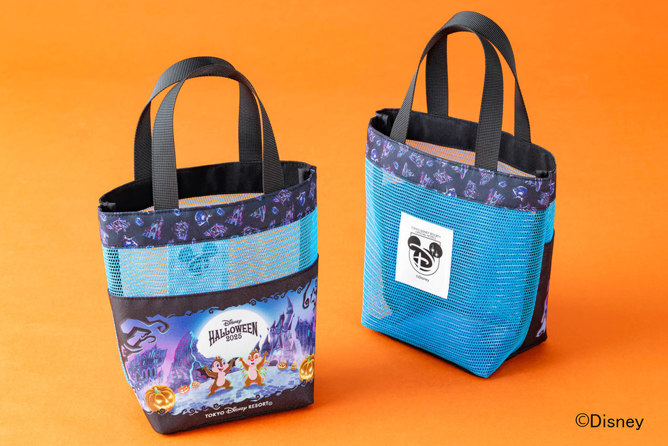 ディズニーオフィシャルホテルでチップとデール柄の限定メッシュ