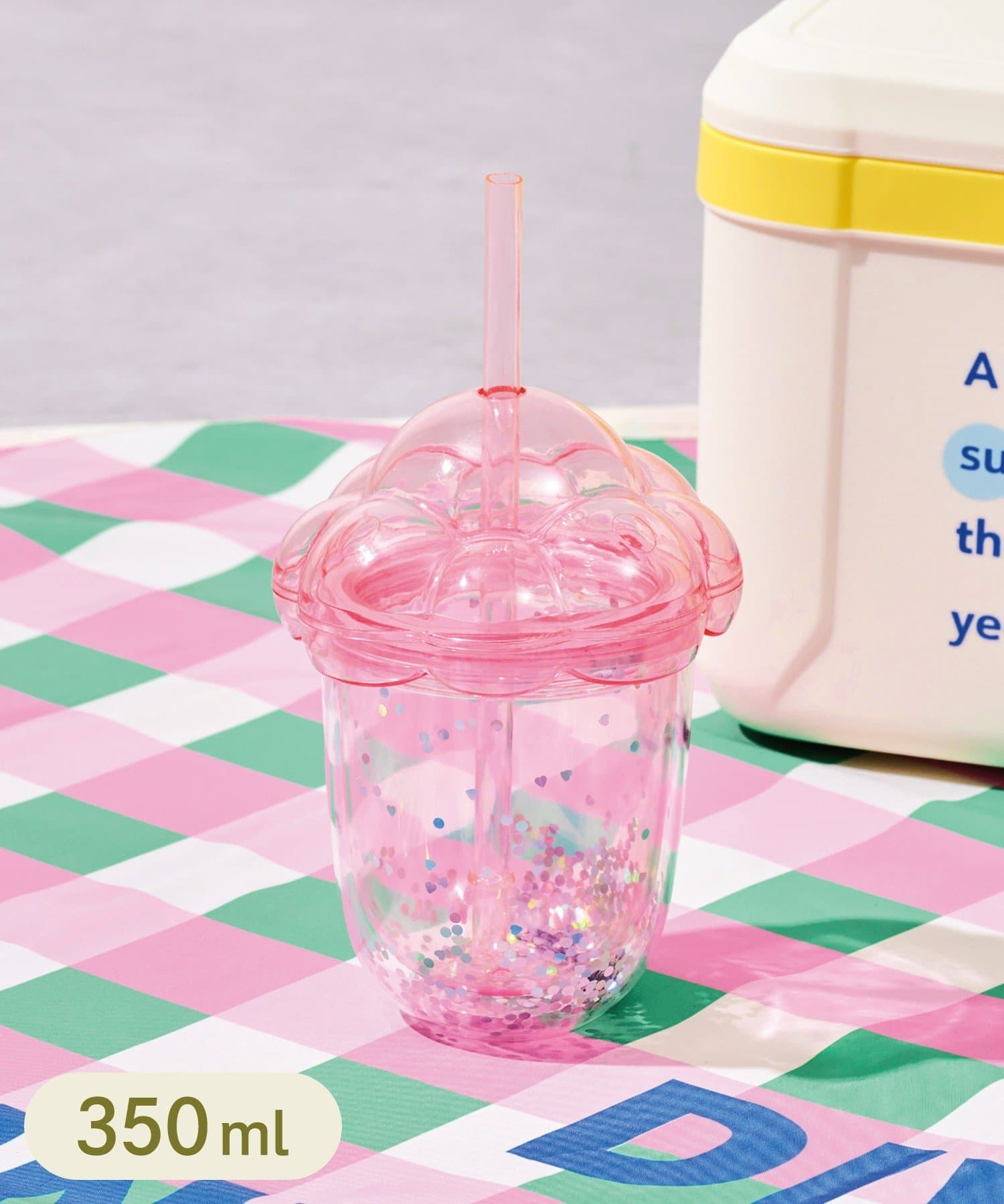 ストロー付きドリンクボトル 350mL（550円）