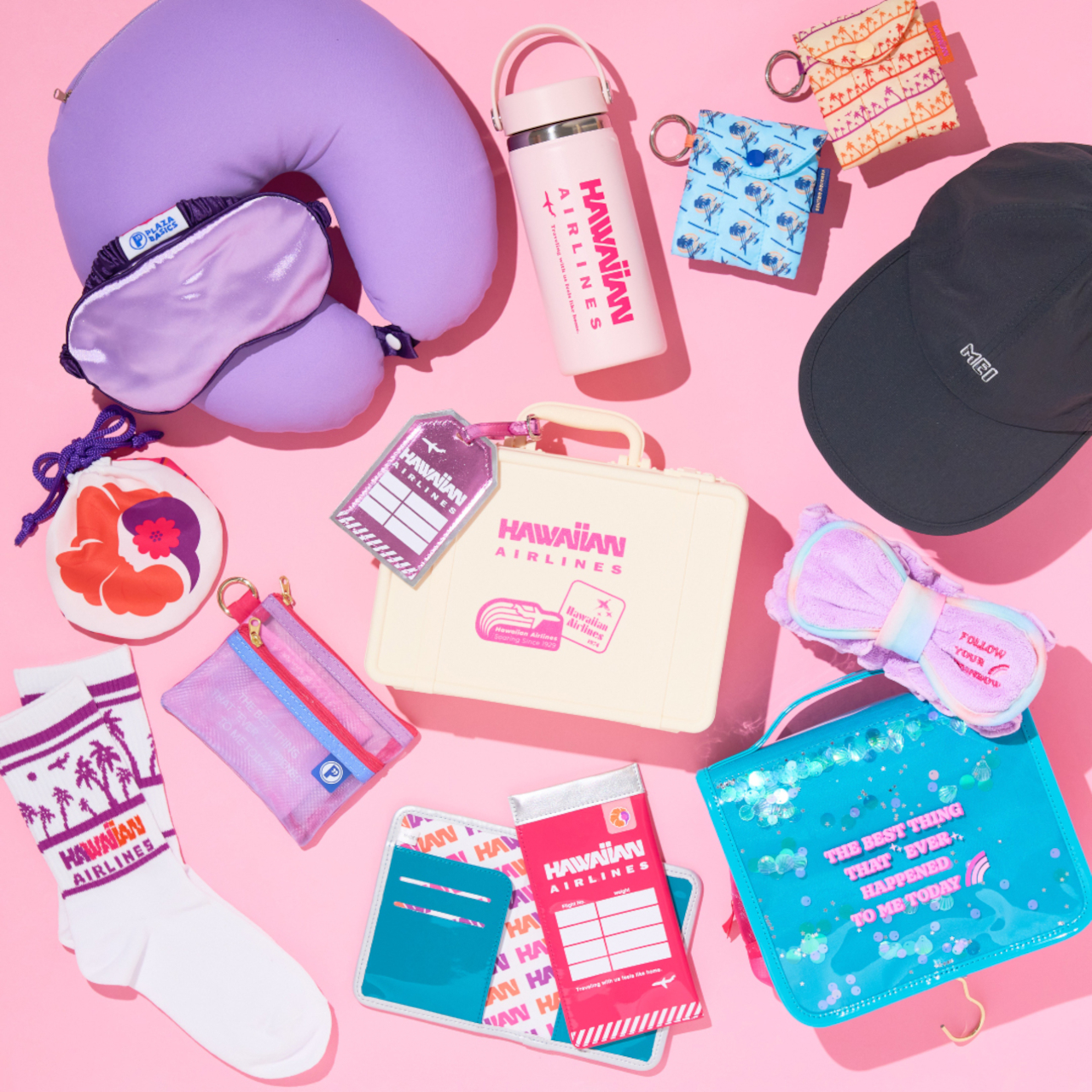 PLAZA×ハワイアン航空、トラベルアイテム発売。往復航空券プレゼントキャンペーンも