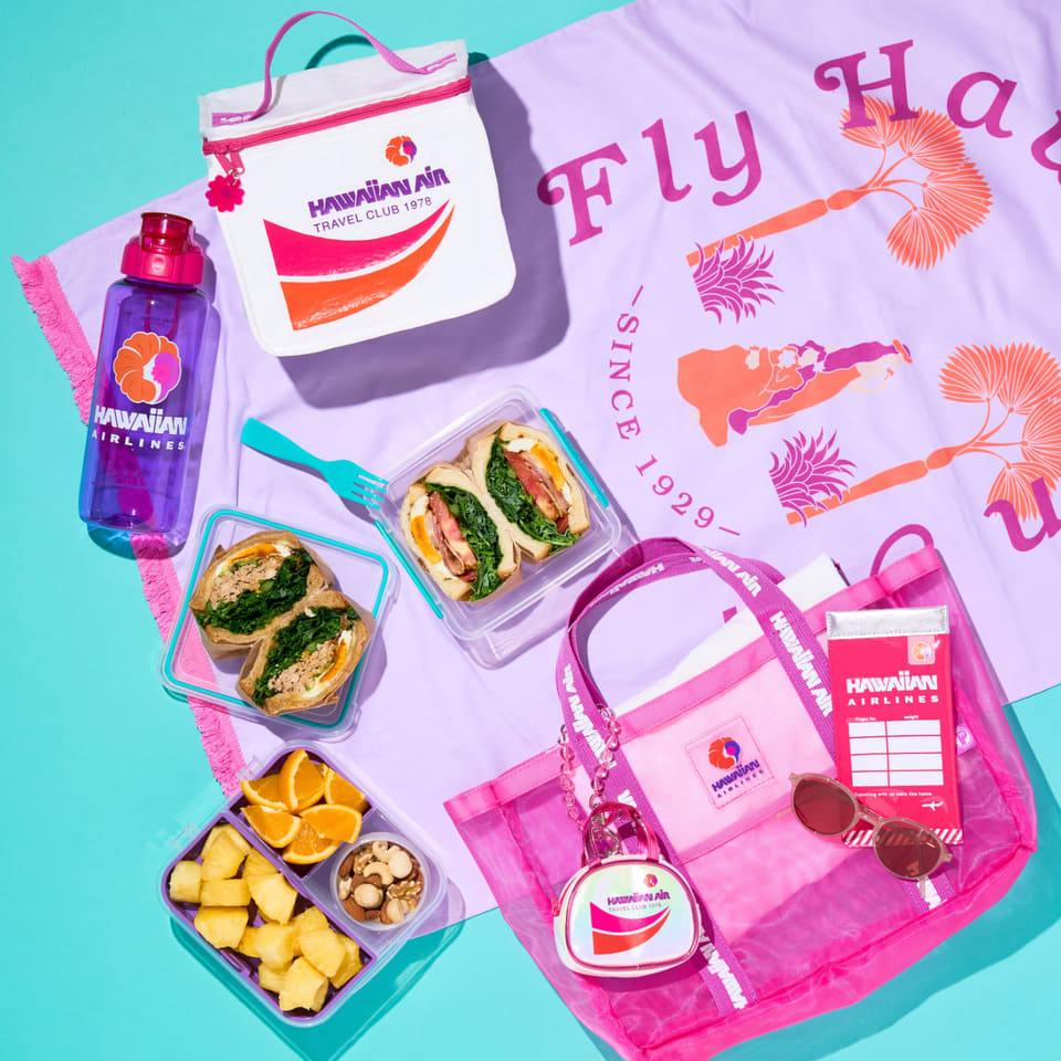 PLAZA×ハワイアン航空、夏の旅行アイテム発売。ハワイ往復航空券が