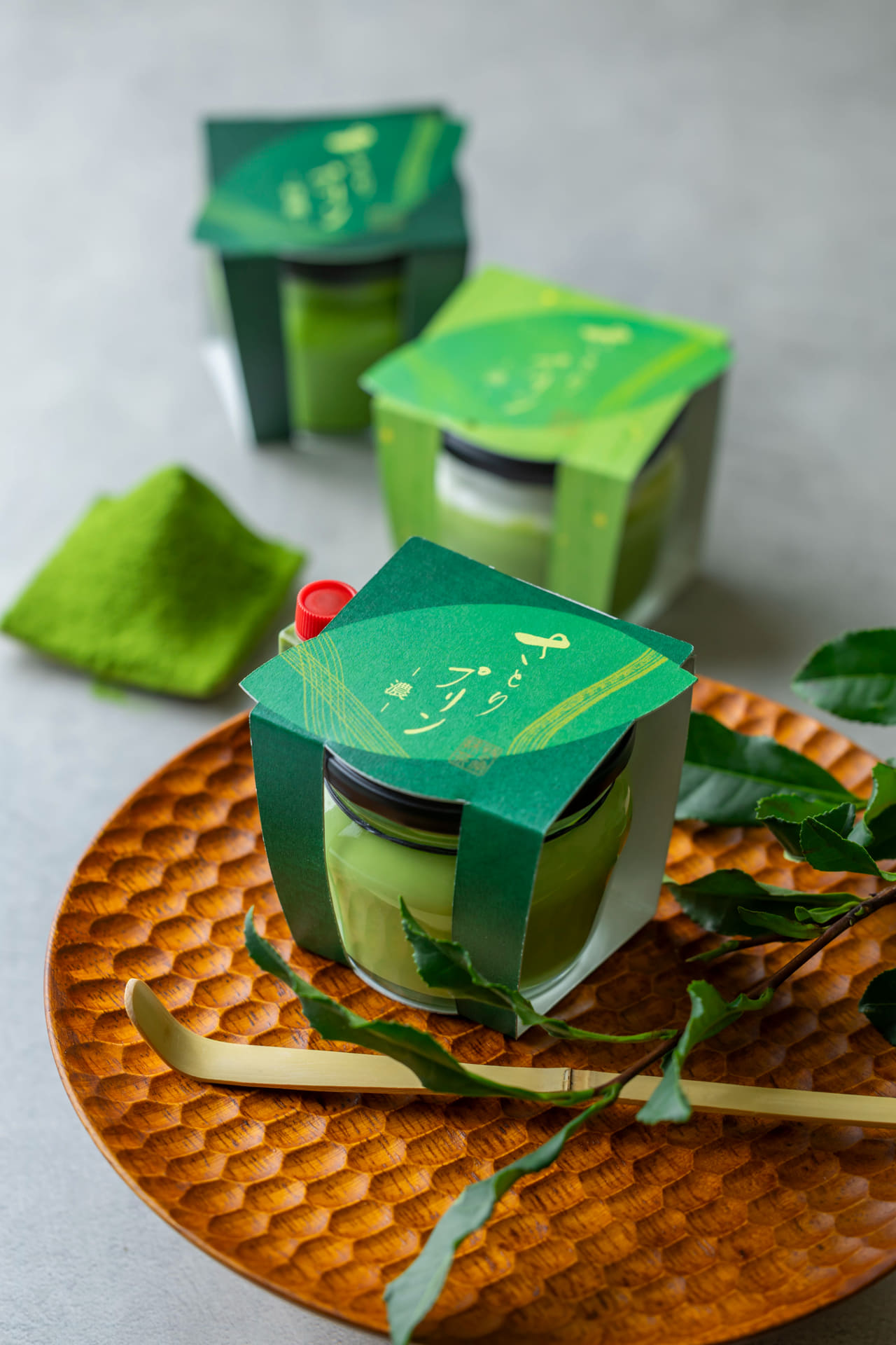 さとりプリン（淡420円、濃450円、特農550円）