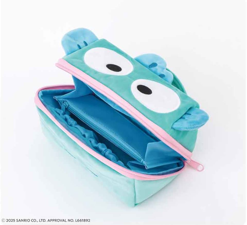 はるか　ハンギョドン　7点セット 宝島社、「ハンギョドン」の口が180度ガバッと開くポーチ