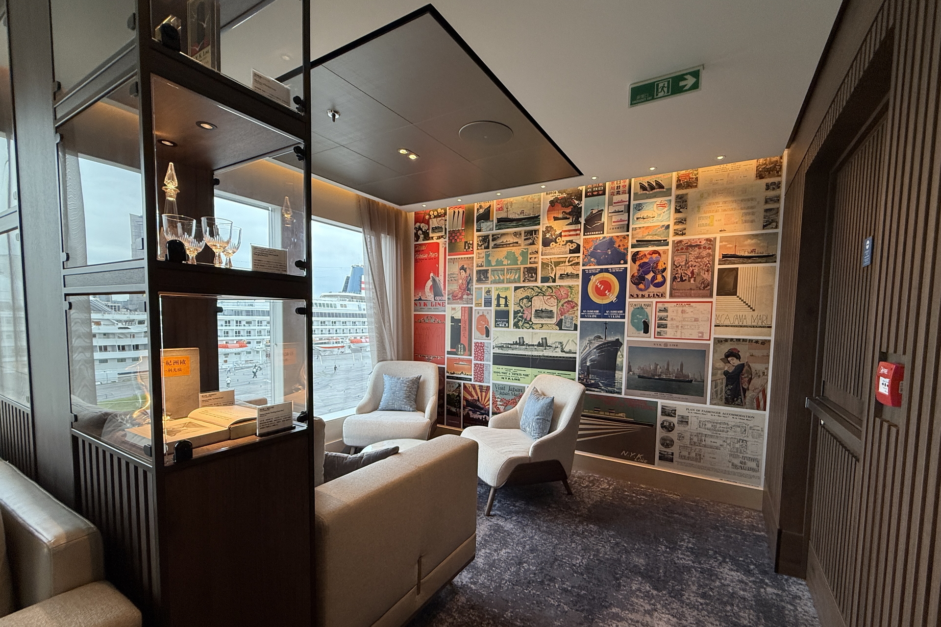 日本郵船の歴史を感じられるヒストリアエリア